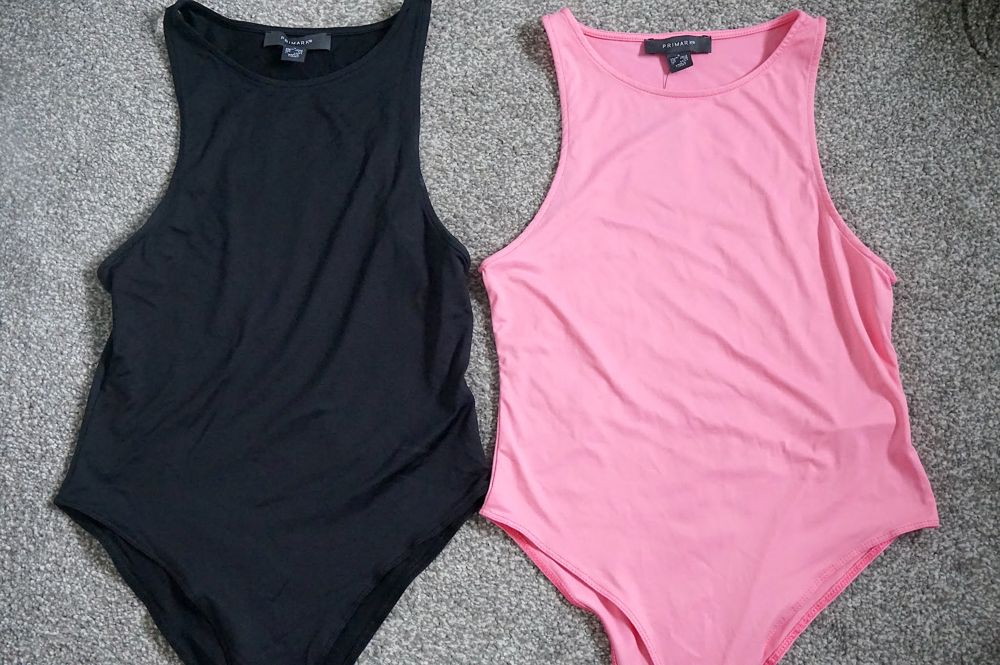 Primark bodysuit, Pink, Size large, best fit size